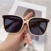 Nuevas Gafas de Sol Cuadradas Grandes de Moda para Rostros en Forma de Diamante, Estilo Genial para Hombres y Mujeres, Gafas de Sol con Protección UV para Fotos