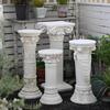 Adornos de Columna Romana Europea Casa Jardín Patio Boda Decoración Balcón Retro Maceta Exterior Base para Maceta
