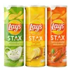 Snacks Importados de Tailandia Lay's Cubo Grande Papas Fritas, Venta al por Mayor de Comida Extranjera, Snacks Más Vendidos en Supermercados 100Gtj