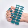 Pegatinas para Uñas con Purpurina de Color Sólido Sin Hornear Removibles Pegatinas para Uñas con Pegamento de Gelatina Suministro Directo de Fábrica Origen Seguras para Mujeres Embarazadas