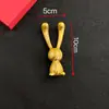 Masajeador de Sándalo con Forma de Conejo para Levantar la Mandíbula y Mejorar las Ojeras, Presionar las Sien y Dar Regalos