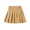 Saia com Véu para Menina Saia Jardim de Infância Saia Única Shorts Uniforme Escolar para Alunos do Ensino Fundamental e Médio Saia Plissada Estilo College Calça de Verão