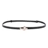 Cinturón de Piel Genuina Personalizado y Procesado para Mujer Nueva Moda Versátil Retro Simple Combinación con Vestido Tienda de Fábrica