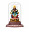 Pieza de exhibición de thangka pintado a mano estilo Tíbet, patrones personalizables, decoración de oficina, adorno de vidrio estilo étnico