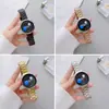 Adecuado para Samsung Watch Galaxy Watch6 Correa de reloj watt4/5 Correa de acero inoxidable de tres eslabones