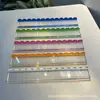 Atacado Transfronteiriço Acrílico Mahjong Americano Peça Régua Empurrador Magnético Classificador de Cartas Empurrador de Cartas Suporte Transparente