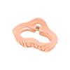 Acessórios de cabelo transfronteiriços flor de ovo feminina fosco cruz pequena garra arco rabo de cavalo garra clipe cor nuvem oca