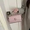 Moda Casual Retrô Outono/Inverno 2026 Bolsa Quadrada Pequena Nova Estilo Coreano Ins Cor Sólida Simples para o Dia a Dia Bolsa Transversal