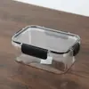 Caja Pequeña para Conservar Alimentos, Caja de Almacenamiento para Refrigerador, Lonchera para Frutas, Caja Transparente de Plástico PET para Conservación Doméstica al por Mayor