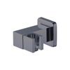 Kaiping Youjia Artículos Sanitarios Gris Pistola Montaje Accesorios de Ducha Asiento Fijo Conector de Ducha Cuadrado Soporte de Enchufe 9410
