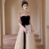 Vestido de Noite para Mulheres 2026 Novo Estilo de Luxo Alto Banquete Aniversário Adulto Princesa Fugitiva Luxo Leve Nicho Vestido de Princesa de Luxo Alto