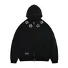 Sudadera con capucha unisex estampada de moda transfronteriza para comercio exterior, temporada Primavera y Otoño, corte holgado, chaqueta deportiva casual