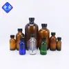 Frasco Boston Marrom 15ml-480ml Frasco de Vidro Frasco Marrom Boston para Óleo Essencial