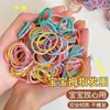 Elásticos de cabelo para bebês que não danificam o cabelo, elásticos para prender o cabelo, elásticos de borracha duráveis de alta qualidade, acessórios de cabelo, elásticos de cabelo infantis