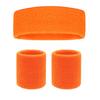 Deportes Fitness Ciclismo Baloncesto Bádminton Transpirable Alta Elasticidad Poliéster Algodón Absorción de Sudor Diadema Muñequera Banda para el Cabello traje