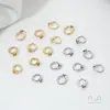Fuerte Retención de Color Relleno de Oro de 14K Agujero Grande Bobina Oculta Anillo de Conexión Cerrada Accesorios de Acabado para Pulsera Collar de Cuentas Hecho a Mano DIY