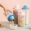 Frasco Sellado Plástico Grado Alimenticio Frasco de Almacenamiento Caja de Almacenamiento para Granos Frasco de Almacenamiento para Avena Frasco de Almacenamiento para Granos Avena