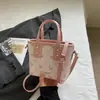 Moda 2026 Nova Tendência Versátil Nicho Bolsa Cesta Bolsa de Mão Nova High-End Estampada Bolsa Transversal Feminina