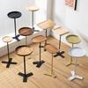 Mesa de Cabeceira Mini de Madeira Maciça, Estreita e Pequena, 20cm, Mesa Lateral Moderna Simples para Sofá, Armário de Cabeceira, Armazenamento Criativo para Espaços Pequenos