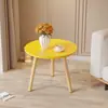 Mesa Redonda Pequeña, Mesa de Café Pequeña, Sala de Estar, Hogar, Apartamento Pequeño, Dormitorio, Mesa Pequeña, Mesa Lateral para Sofá, Mesa de Té Simple, Mini Balcón