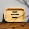 Caja de Jabón Creativa Soporte para Jabón Nuevo Soporte para Jabón Retro Caja de Jabón de Madera Carbón Caja de Jabón Lista para la Venta Venta Directa de Fábrica