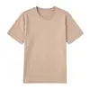 Camiseta, estilo simple, resistente a las arrugas, transpirable, casual, tejido Sorona de alta cuenta 180g, corte regular, ropa para hombre, disponible para dropshipping