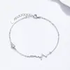 Pulsera de Plata 925 con Electrocardiograma y Circonita para Mujer, Estilo Simple Europeo y Americano, Pulsera Elegante con un Toque de Lujo Ligero y de Alta Gama, Joyería Transfronteriza de Instagram