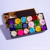 Caja de Regalo Flor de Jabón Rosa Regalo Navideño Souvenir Evento Regalo Pequeño Práctico Flor Artificial Flor de Jabón Mayoreo