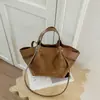 Cross2026 Bolso Tote Retro Nuevo de Otoño para Mujer con Textura Gran Capacidad Bolso de Hombro para Viajes Diarios Bolso de Mano Casual