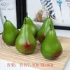 Modelo de Fruta Falsa Simulada Plástico Mango Manzana Pera Piña Limón Plátano Adornos de Brocheta Decoración para Gabinete de Cocina del Hogar Accesorios