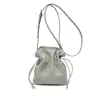 Bolsa Feminina 2026 Nova Bolsa de Celular com Cordão Nuvem Bolsa Feminina de Couro Genuíno Bolsa da Sorte Moda Versátil Bolsa Transversal de Ombro