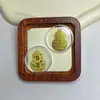 Adesivo para Celular de Ouro Puro 999 com 2mg de Ouro, "Princesa, Por Favor Fique Rica," "Tesouro, Dinheiro Importa," "Não Fique Bravo," Adesivo Criativo para Presente