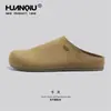 Zapatos Birkenstock para Hombre Primavera/Verano 2026 Nuevos Simples Versátiles Slip-On de Punta Cerrada Mocasines de Oficina