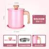 Olla de aceite de acero inoxidable 304 para uso doméstico, tanque de almacenamiento de aceite de gran capacidad, artículo de cocina, filtro de almacenamiento de aceite, tiembla una generación de cabello