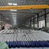 Poste de Iluminação Pública Louis Hengsheng Poste de Iluminação de Braço Duplo Poste de Iluminação LED 6,8m Lâmpada de Iluminação Solar para Exterior Poste de Iluminação Pública 6m