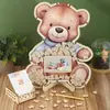 Decoraciones Nuevas para Baby Shower Marco de Fotos de Madera con Soporte Marco de Fotos de Ultrasonido Recuerdos Estilo Retro