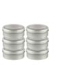 Tarro Magnético para Condimentos de Pared para el Hogar Caja Transparente de Almacenamiento para Especias de Cocina Caja para Condimentos Pegatina Magnética para Refrigerador Tarro Magnético Octagonal para Pimienta