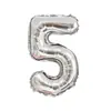 Globos Digitales de 32 pulgadas Empacados Individualmente, Decoraciones de Cumpleaños Versión Americana, Globos Decorativos Flotantes de Papel de Aluminio con Helio