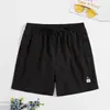 2026 Bermuda de Natação Masculina Verão Perna Reta Tamanho Grande Calça de Cinco Pontos Calça para Águas Termais e Praia Shorts Listrados Calça de Praia Masculina