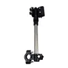 Soporte para Paraguas de Vehículo Eléctrico, Doble Clip para Bicicleta, Soporte Retráctil para Paraguas, Patinete Eléctrico, Montaje de Paraguas Parasol para Bicicleta de Bebé