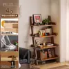 Estantería trapezoidal de madera maciza, estante de exhibición de almacenamiento para ventanal, estante de almacenamiento de pie, estantería integrada de pared, armario de almacenamiento, armario de esquina