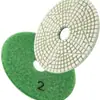 Discos de Polimento Diamantados de 4 Polegadas e 3 Passos para Esmerilhadeiras Angulares, Adequados para Pedra, Mármore, Granito e Quartzo