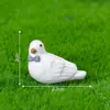 Terrario de musgo, diseño creativo y adorable para alimentar pájaros, paisajismo de jardinería, accesorios decorativos colgantes DIY, adornos en miniatura
