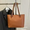 Bolso de Hombro Simple de Color Sólido de Gran Capacidad Bolso de Mano Casual Nuevo Estilo 2025 Bolso Tote Bolso para Viajar al Trabajo Bolsos de Axila para Mujer de Comercio Exterior