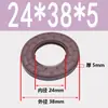 Retentor de óleo com esqueleto FKM conjunto completo de tamanhos FKM 17-27mm retentor de água para perfuratriz de água retentor de óleo resistente a altas temperaturas anel de vedação