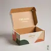 Caixas quadradas coloridas de avião, papel cartão branco, papel kraft, impressão em cores personalizadas, envio para e-commerce, venda direta do fabricante, atacado, frete grátis
