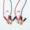 Pinza de cocodrilo de cobre puro de doble cabeza con cable de alambre cable de experimento cable de prueba de circuito eléctrico cable grueso 51 cm