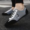 Zapatos Doug de verano para hombre, de lona transpirables, de corte bajo, estilo coreano, a la moda, informales, combinables, de tela antigua de Beijing.
