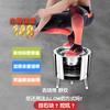 Estufa de Leña Portátil para Exteriores para Uso Doméstico, Estufa de Camping de Leña Rural, Estufa para Preparar Té, Parrilla de Carbón para Barbacoa