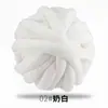 Tiras de Lana Gruesa Hechas a Mano Islandesas con Relleno Central, Cojín Tejido a Mano, Cama para Gatos, Cama para Perros, Corralito para Bebés, Línea Anticolisión